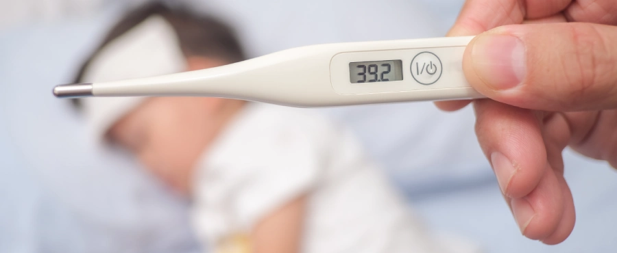 Banner Artikel Anak Demam Naik Turun: Penyebab dan Cara Mengatasinya