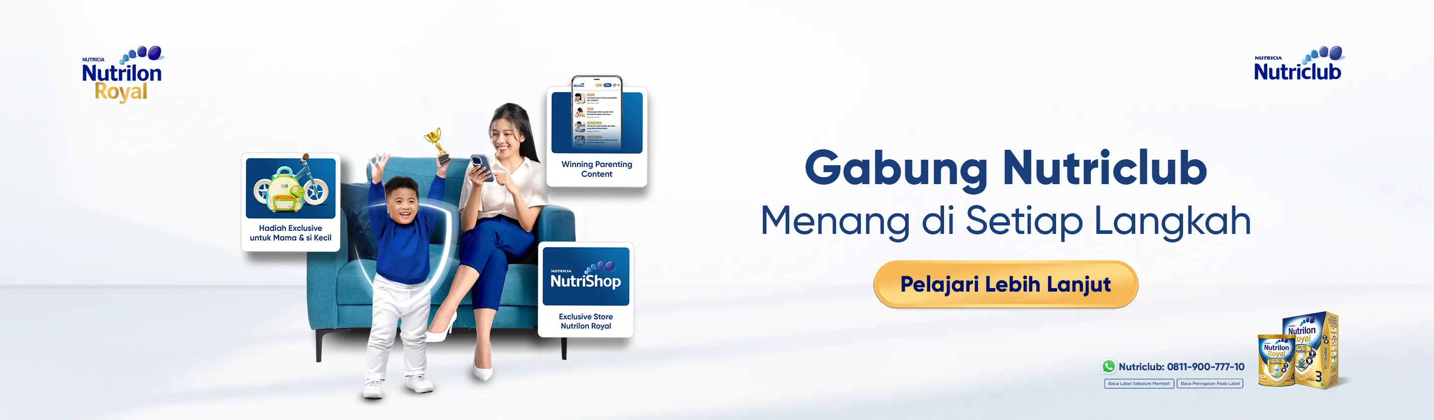 Gabung Nutriclub Menang di Setiap Langkah