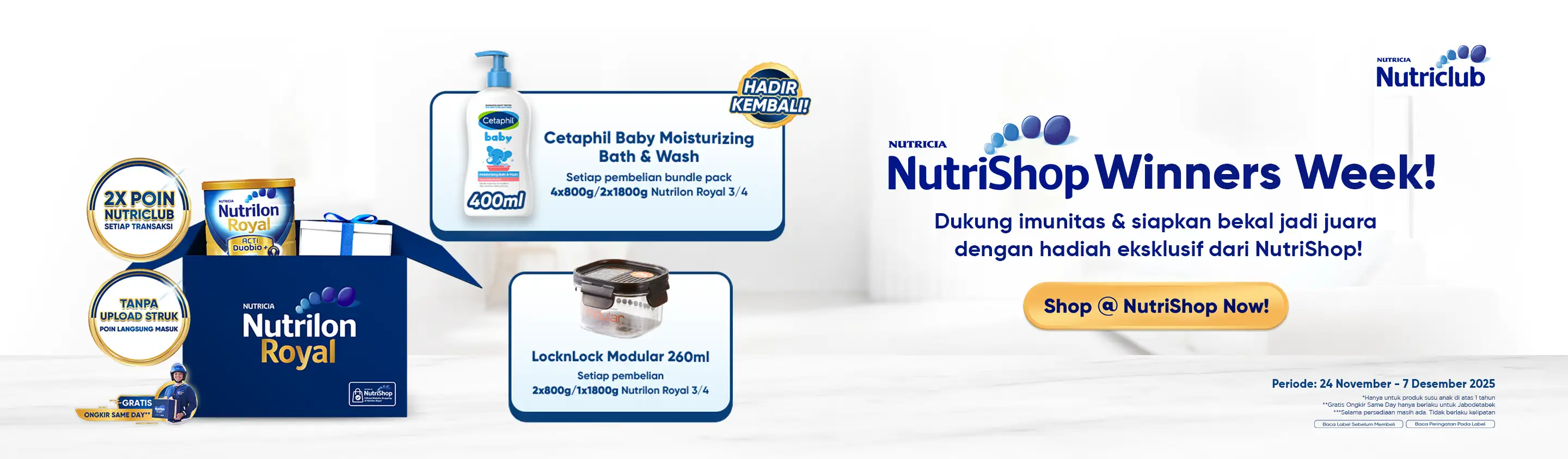 Nutrishop November Deals