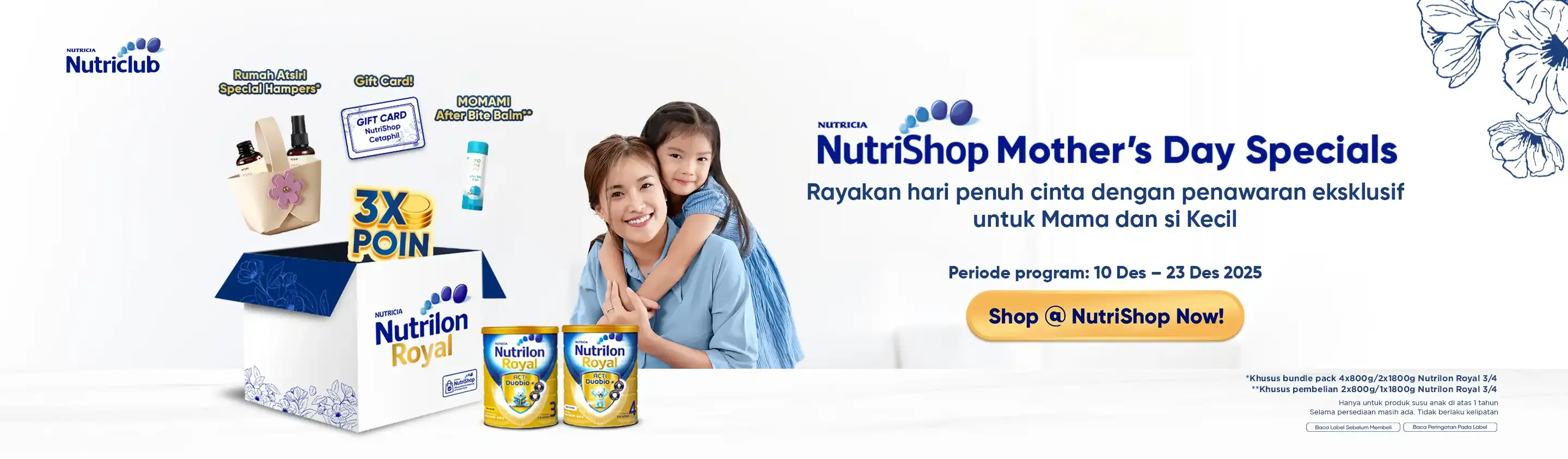 Nutrishop Mother's Day Specials