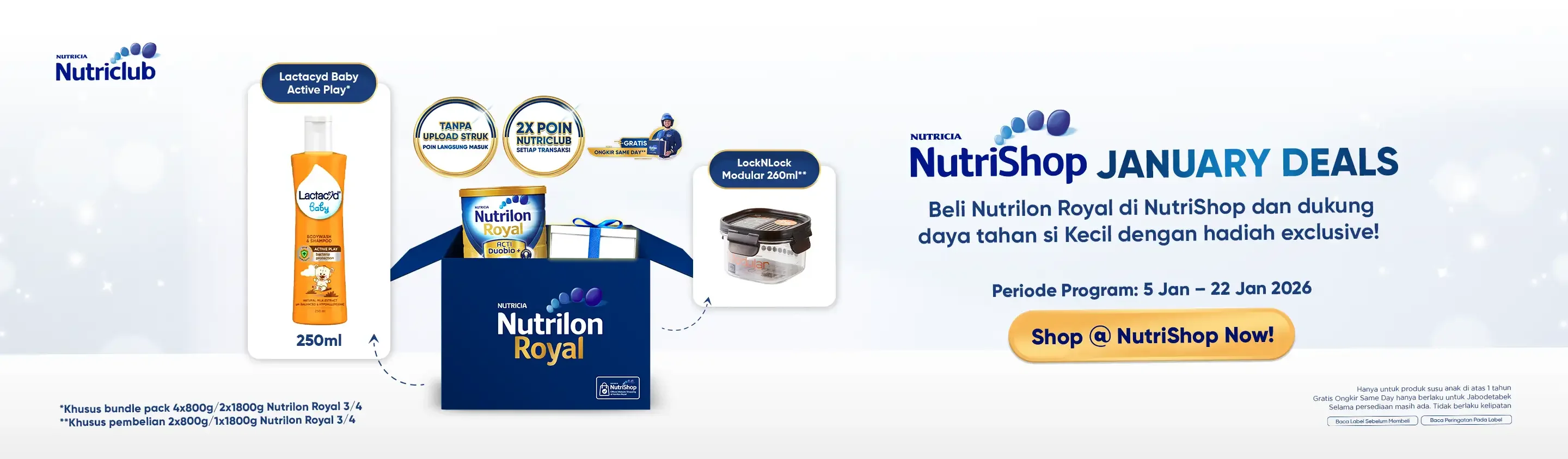 Nutrishop January Deals 2026