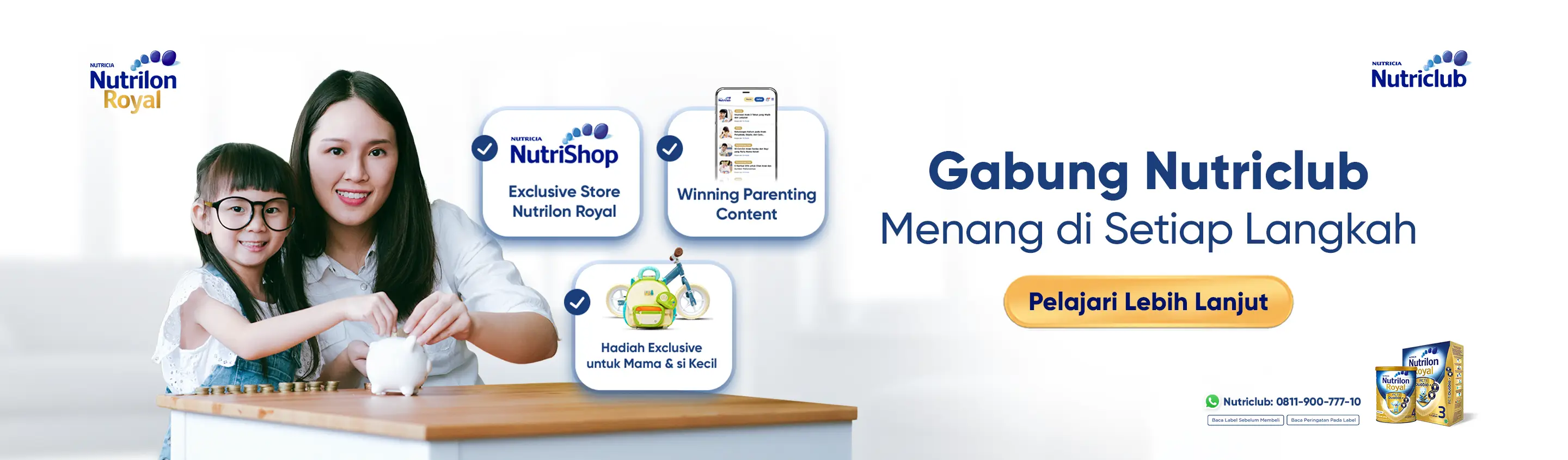Gabung Nutriclub Menang di Setiap Langkah