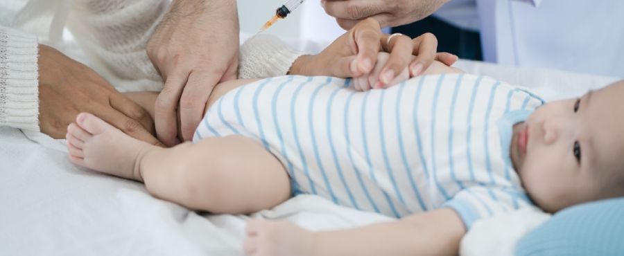 Banner Artikel Jadwal Imunisasi Campak, Batas Umur, dan Penanganan Efek Sampingnya