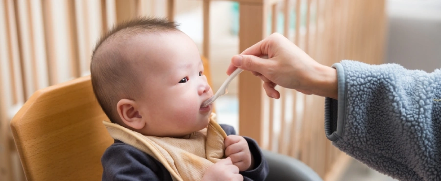 Banner Artikel Jadwal MPASI 6 Bulan yang Ideal untuk Bayi